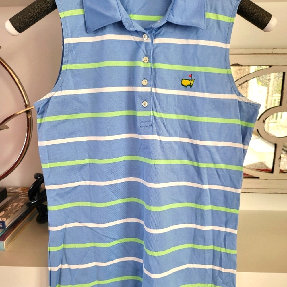 ⛳️Masters Ladies Sleeveless golf shirt. Size M
